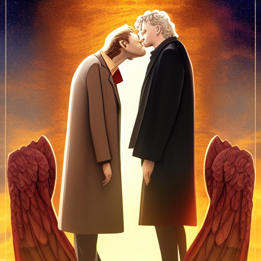 In The Upcoming Good Omens Season 2 Will Aziraphale And Crowley Kiss Each Other Or Otherwise 2030