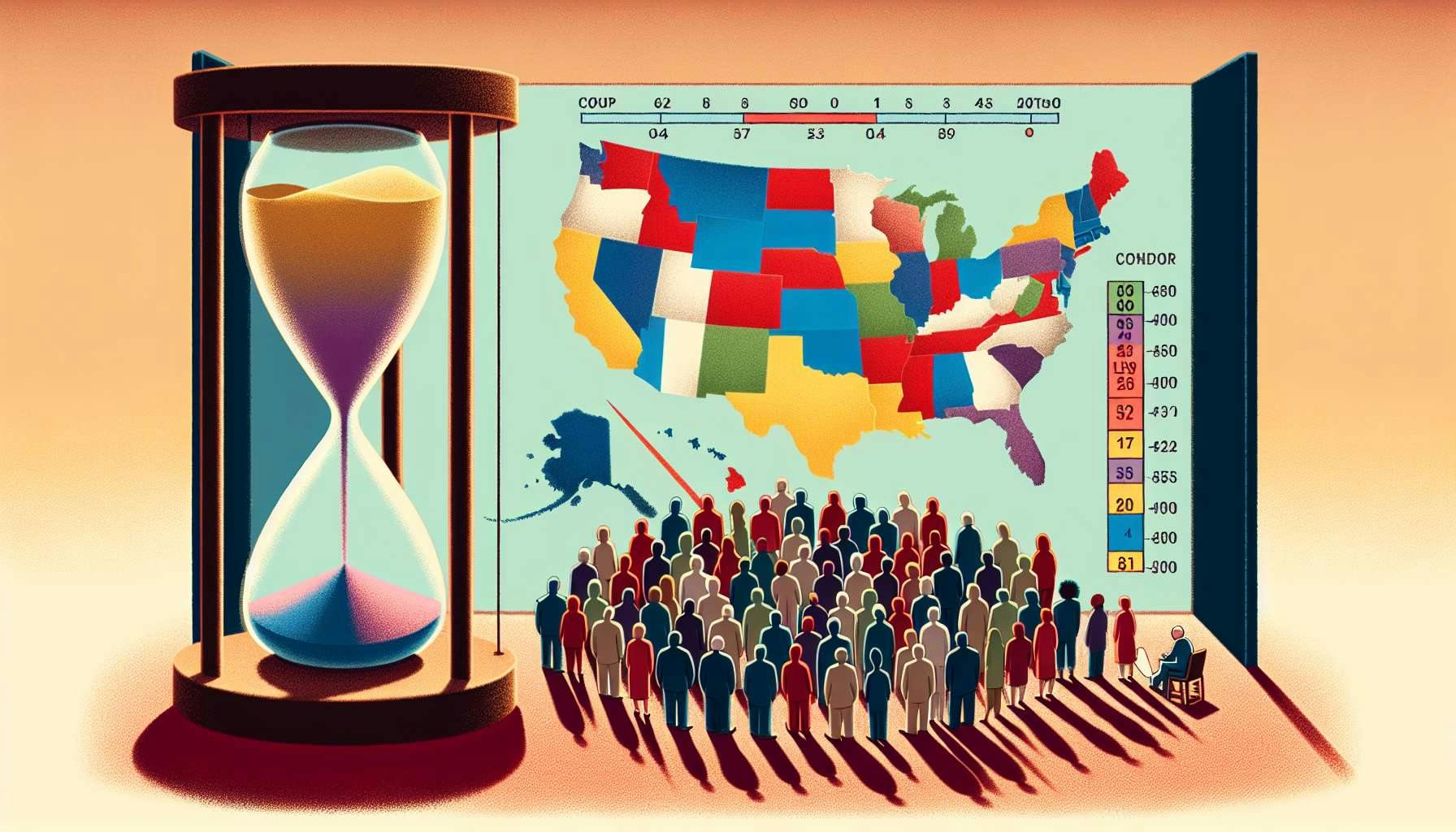 What will be the gap between the popular vote and the tipping point