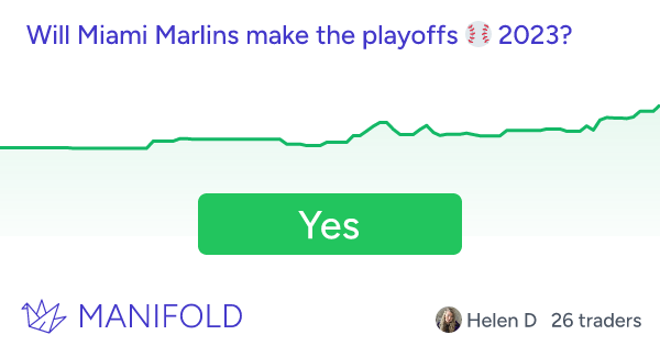 The Marlins are heading to the Postseason ‼️