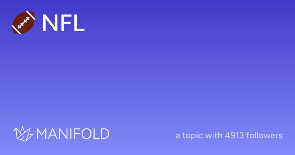 🏈 NFL | Manifold