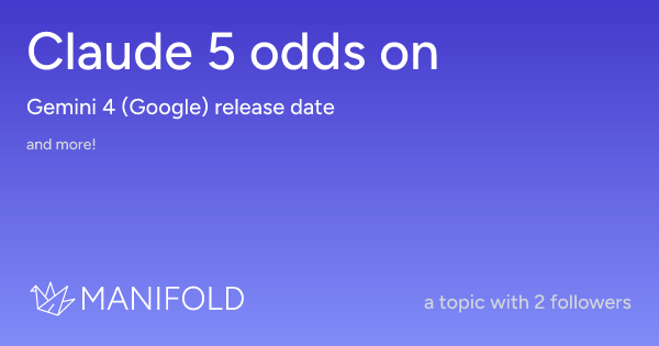 Claude 5 | Manifold