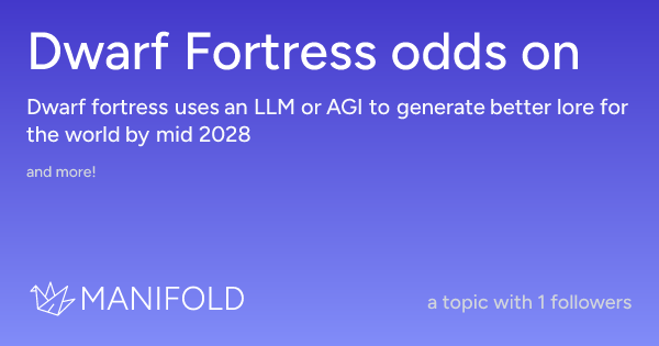 Dwarf Fortress | Manifold
